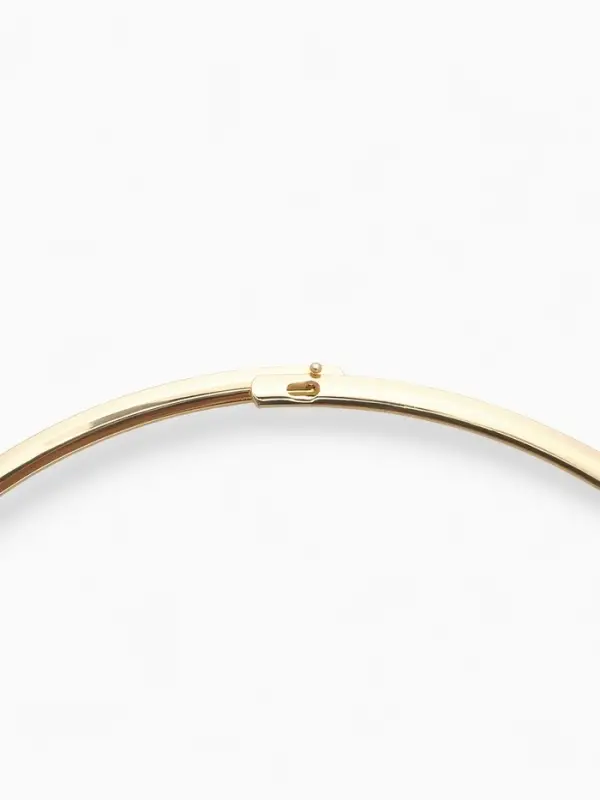Чокер «Обруч» на шею, цвет золото