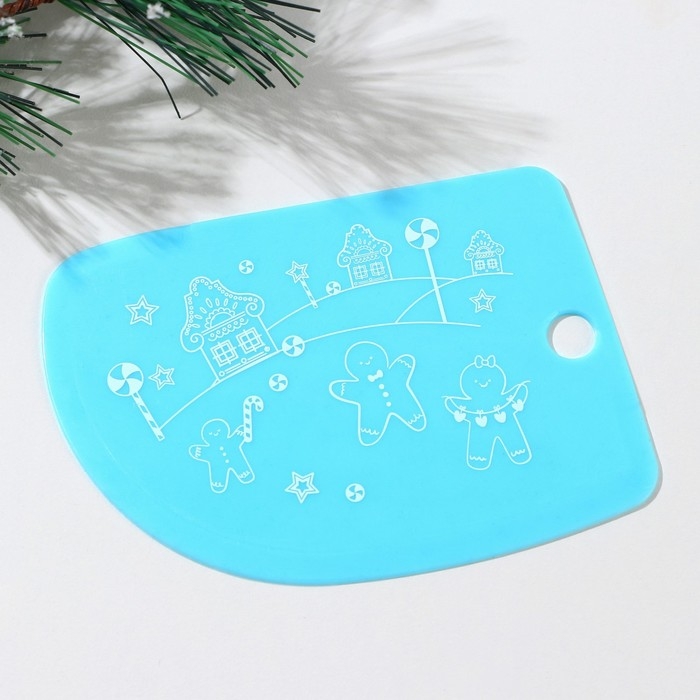 Новый год. Набор кондитерских шпателей «Сладкого года», 3 шт Новый год. Набор кондитерских шпателей «Сладкого года», 3 шт