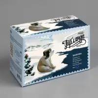 Гирлянда &laquo;Бахрома&raquo; 3&times;0.5 м, IP20, тёмная нить, 80 LED, свечение синее, 8 режимов, 220 В