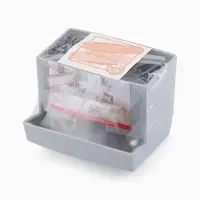 Органайзер для ватных палочек, с крышкой, 9&times;6.5&times;7.5 см, МИКС