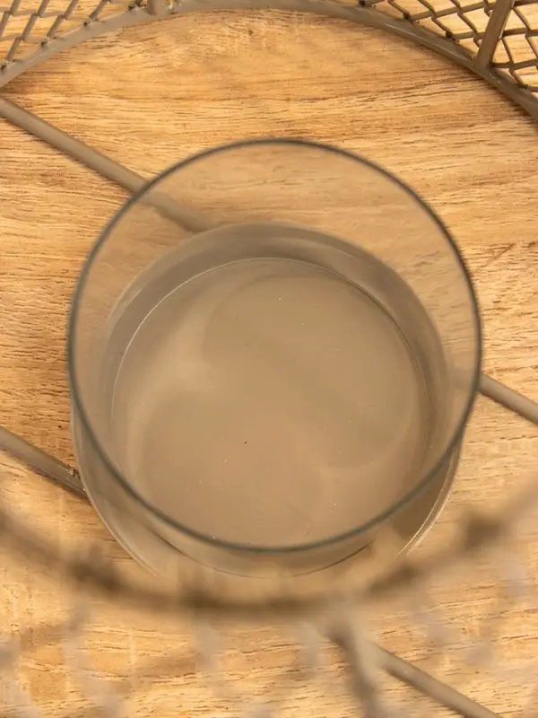 Подсвечник фонарь со стеклянной колбой 20х20х26 см, d 10 см, металл, цв. серый