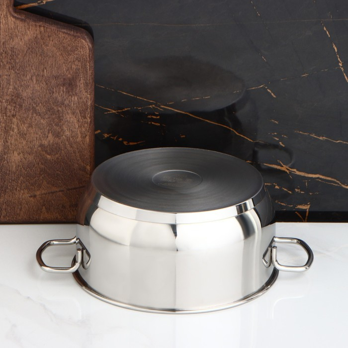 Кастрюля «Классика-прима», 2.5 л, d=20 см, капсульное дно, индукция Кастрюля «Классика-прима», 2.5 л, d=20 см, капсульное дно, индукция