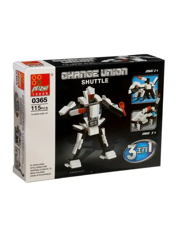 Конструктор &laquo;Робот&raquo;, 106 деталей, 3 варианта сборки, МИКС