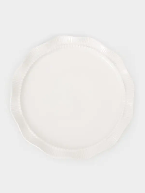 Тарелка Breeze, d=26 см, фарфор, белая