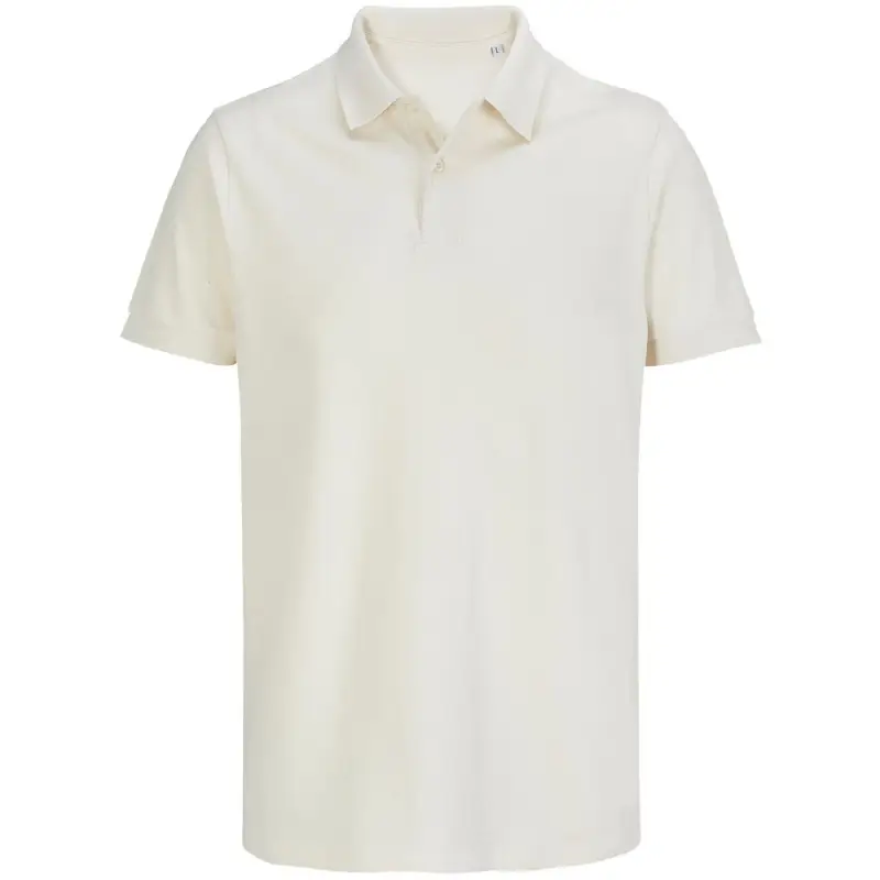 Рубашка поло унисекс Pacific, светло-бежевая (неокрашенная), размер S