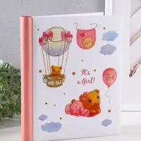 Фотоальбом "Мой малыш", розовый, 10 "магнитных"листов 23X28см, пер-т внутр.спираль Фотоальбом "Мой малыш", розовый, 10 "магнитных"листов 23X28см, пер-т внутр.спираль