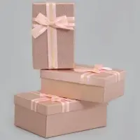 Набор подарочных коробок 3 в 1, прямоугольные 23&times;16&times;9.5 21&times;14&times;8.0 19&times;12&times;6.5 см