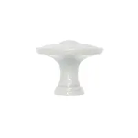 Ручка кнопка CAPPIO RK004, d=30 мм, белая, набор 10 шт.