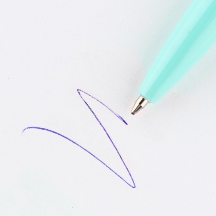 Ручка шариковая, синяя паста, 0.7 мм, автоматическая, пластик «Лучшая на свете» Ручка шариковая, синяя паста, 0.7 мм, автоматическая, пластик «Лучшая на свете»