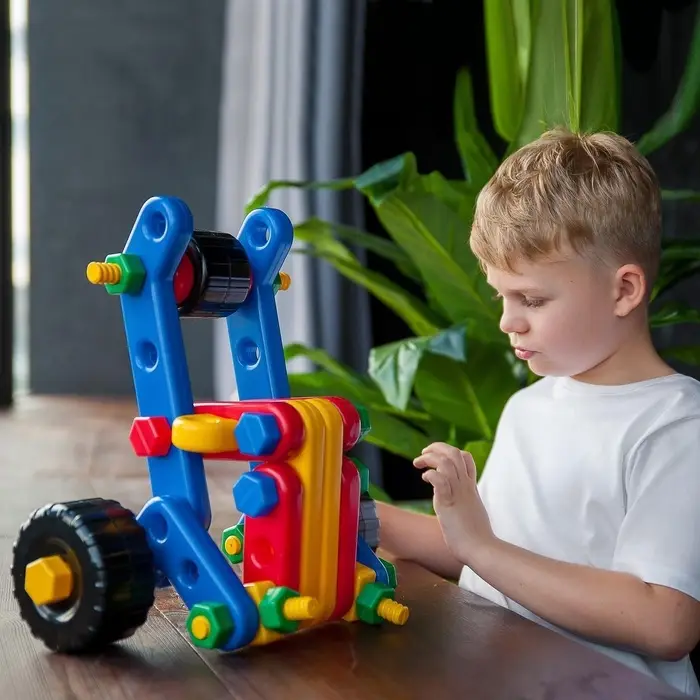 Конструктор пластиковый &laquo;Багги&raquo;, 5 в 1, 106 деталей