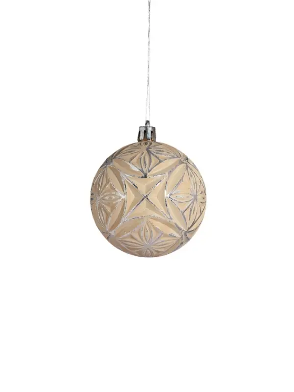 Ёлочные игрушки &laquo;Изыски праздника&raquo;, новогодние, набор 13 шт., белый/золотистый