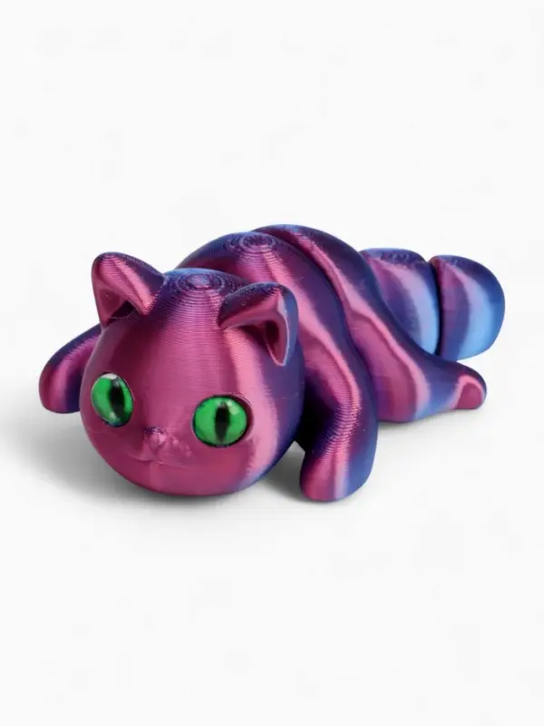 3Д - печатная игрушка &laquo;Котик&raquo;, подвижная, цвет МИКС