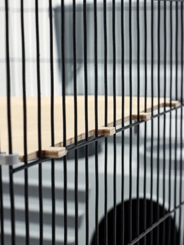 Клетка для шиншилл &laquo;Пижон&raquo; №11, складная, 80&times;50&times;46 см, серая