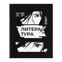 Набор предметных тетрадей Calligrata &laquo;Комикс Аниме&raquo;, 12 предметов, 48 листов, со справочным материалом, обложка из мелованного картона