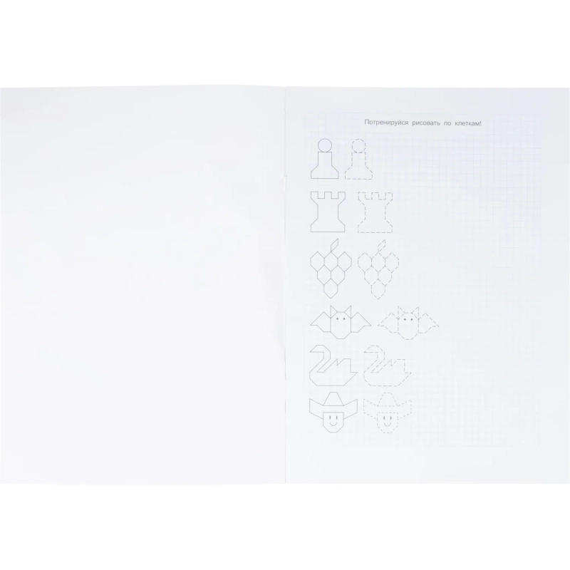 Тетрадь рабочая Граф.диктант с голос. Помощ.2ступ.Серия Учимся весело28стр