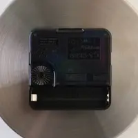 Часовой механизм со стрелками &laquo;Соломон-17&raquo;, плавный ход, шток 20 мм, стрелки 240/310 мм, серебристые