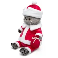 Мягкая игрушка "Басик "Кот Мороз", 30 см Ks30-273 Мягкая игрушка "Басик "Кот Мороз", 30 см Ks30-273