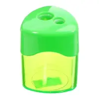 Точилка Calligrata &laquo;Классика&raquo;, двойная, с контейнером, МИКС