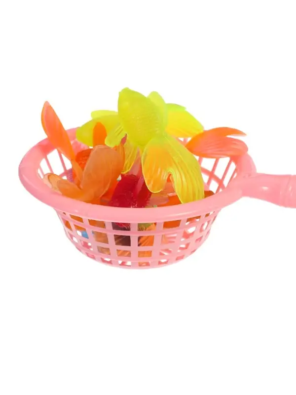 Игровой набор &laquo;Весёлая рыбалка&raquo;, 10 рыбок, сачок, МИКС