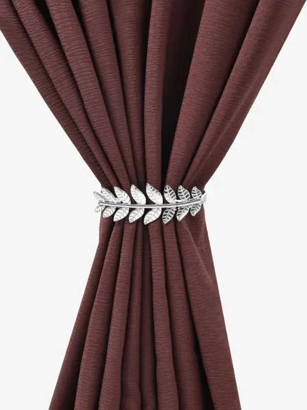 Подхват для штор &laquo;Ветка&raquo;, 10&times;4 см, 32 см, цвет серебряный