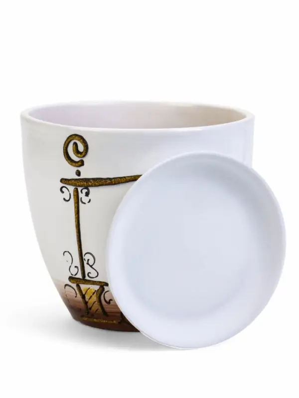 Горшок цветочный поддоном 2,5 л, керамика, Вечер (М) Горшок цветочный поддоном 2,5 л, керамика, Вечер (М)