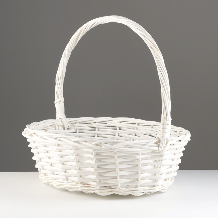 Набор корзин, 45х36х14/41 см, 39х31х13/36 см, 33х25х11/31 см, 28х19х9/26 см, беый, ива Набор корзин, 45х36х14/41 см, 39х31х13/36 см, 33х25х11/31 см, 28х19х9/26 см, беый, ива