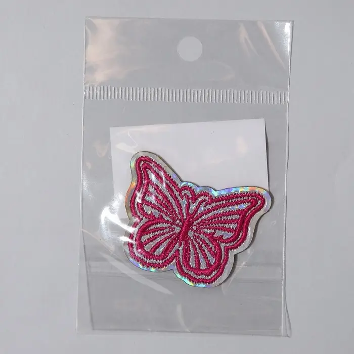 Термонаклейка на одежду «Бабочка», 4,3 х 3,3 см Термонаклейка на одежду «Бабочка», 4,3 х 3,3 см