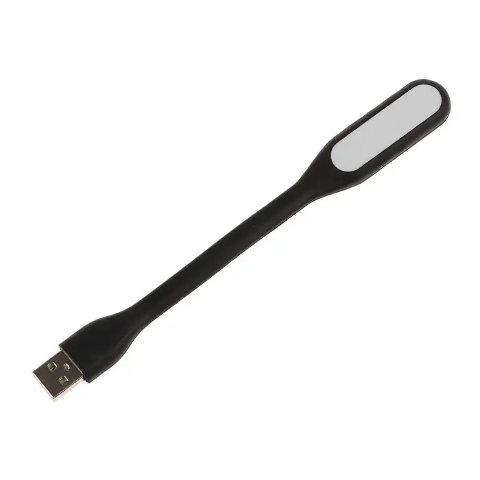 Светильник светодиодный Luazon A-05, USB, гибкий, 5 Вт, 6 диодов, чёрный