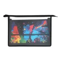 Папка для труда А4 &laquo;Яркие краски&raquo;, молния сверху