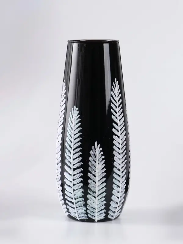 Ваза «Вента», h=26 см, стекло, чёрная Ваза «Вента», h=26 см, стекло, чёрная