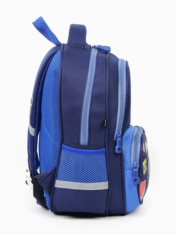 Рюкзак школьный, с эргономичной спинкой &laquo;Пиксели&raquo;