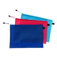 Папка-конверт &laquo;Соты&raquo; А4, на молнии, 24.5&times;31 см, МИКС