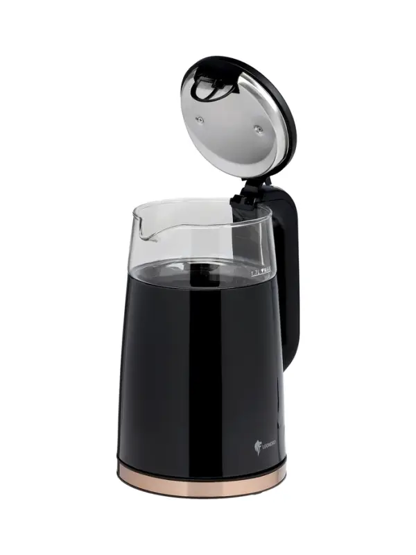 Чайник электрический Leonord LE-1511, 1.7л,дисплей, поддержание температуры 40-100℃,черный Чайник электрический Leonord LE-1511, 1.7л,дисплей, поддержание температуры 40-100℃,черный