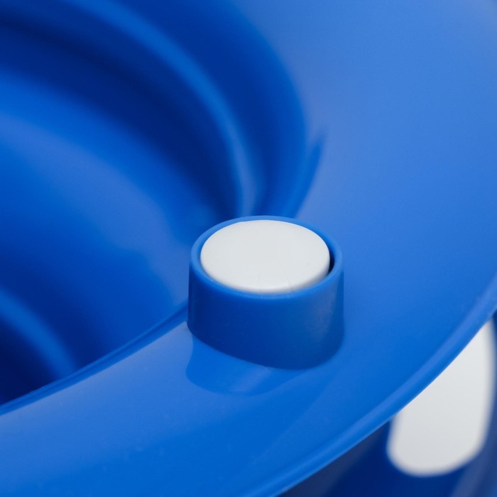 Игровой комплекс  Игровой комплекс "Пирамида" для кошек с 3 шариками,15 x 24 x 13,2 см, синий