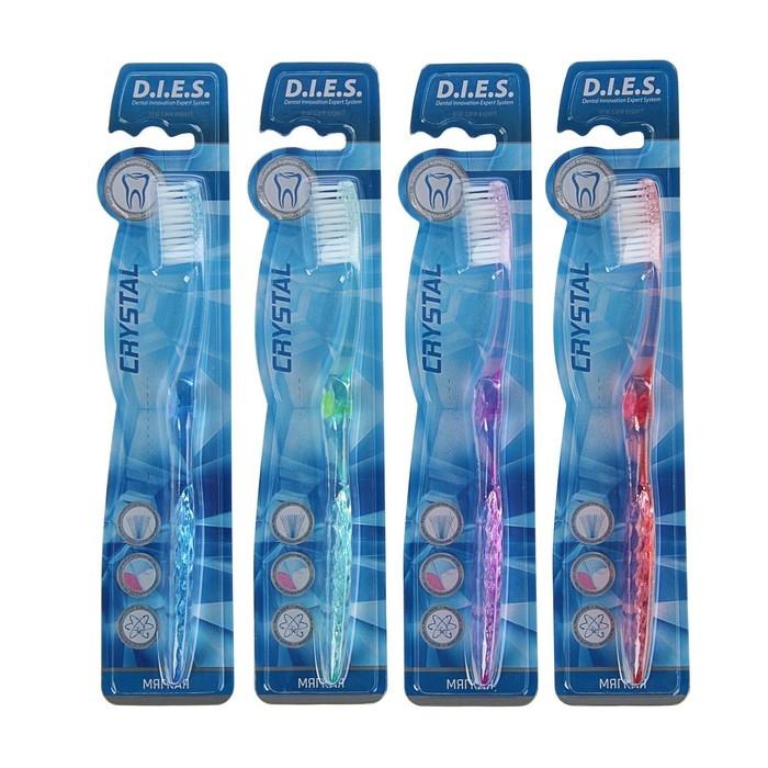 Зубная щётка D.I.E.S Кристалл, мягкая, 1 шт. МИКС Зубная щётка D.I.E.S Кристалл, мягкая, 1 шт. МИКС