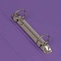 Папка на 2-х кольцах 35мм сиреневый , Россия