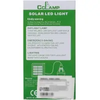 Фонарь кемпинговый аккумуляторный, 10 Вт, 500 мАч, 6 В, 20 SMD, 3 режима, солнечная батарея