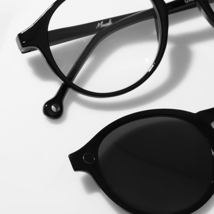 Очки с клипоном (Clip-On) GA0414 (Цвет: C3 чёрный; диоптрия: +3,5; тонировка: чёрный) Очки с клипоном (Clip-On) GA0414 (Цвет: C3 чёрный; диоптрия: +3,5; тонировка: чёрный)