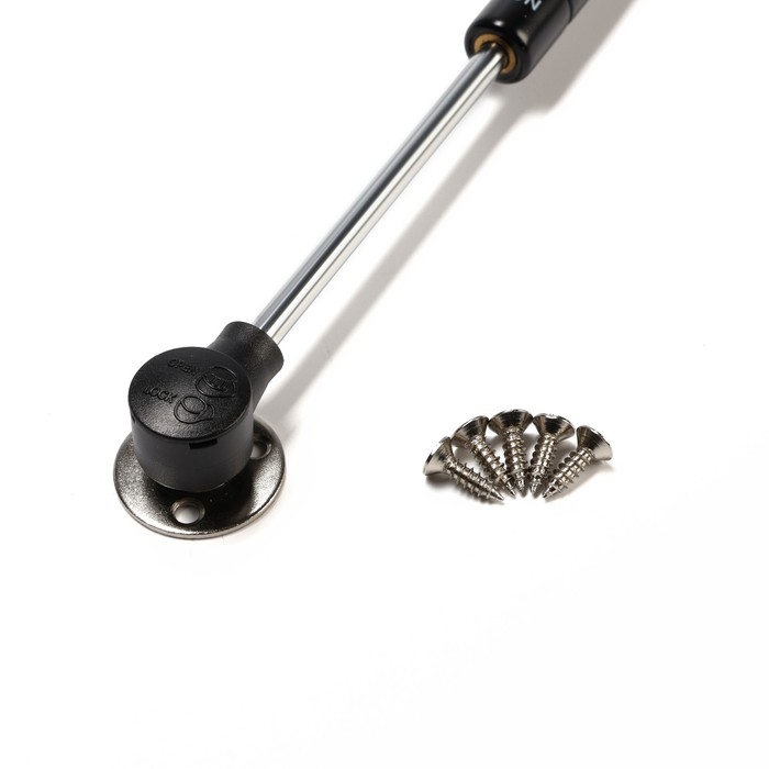 Газлифт 100N CAPPIO, с доводчиком, бесшумное открывание/закрывание, черный