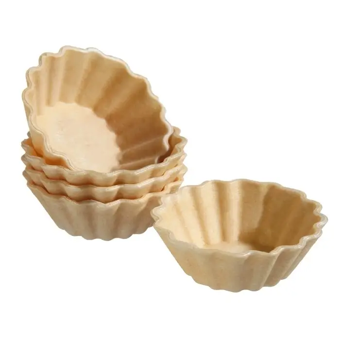 Вафельные тарталетки, 192 шт., d=55 мм, 384 г
