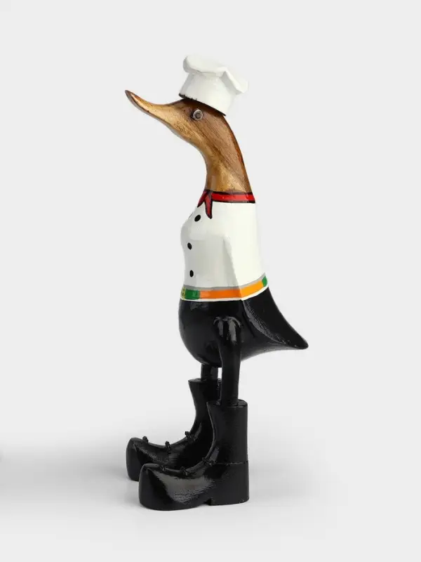 Сувенир &laquo;Утка Повар&raquo;, 13&times;9&times;27 см, дерево