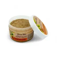 Скраб для тела соляной с маслами Ocean Spa кофейный кардамон и миндальное масло, 350 г