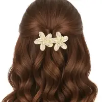 Заколка - автомат для волос QF &laquo;Орнелла&raquo;, 7 см, золото