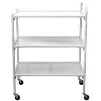 Стол процедурный MEG_передв.метал. с 3 стекл.полк. СПп-02-МСК (код 502-01М)