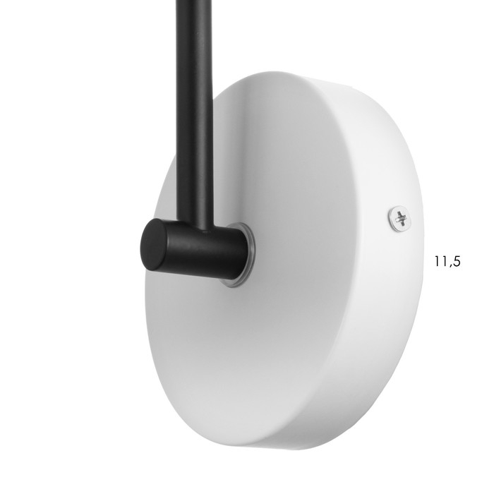 Бра "Олень пиатти" LED 12Вт 4000К белый 15х26х16см