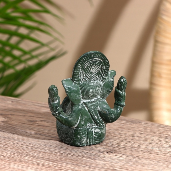 Сувенир Сувенир "Ганеша" антик, латунь 9 см