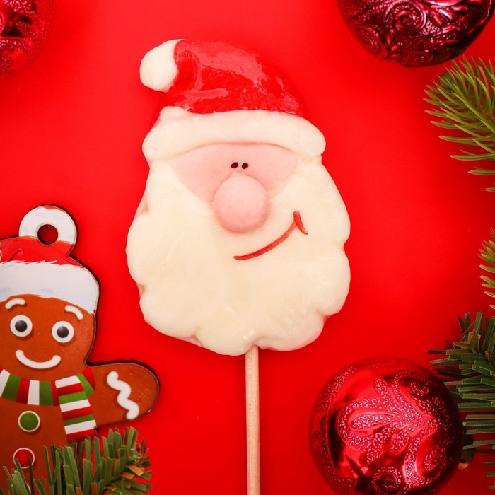 Новый год. Леденец Санта 30г