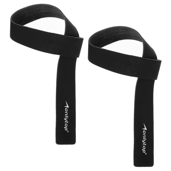 Лямки для тяги ONLYTOP, кожаные Лямки для тяги ONLYTOP, кожаные