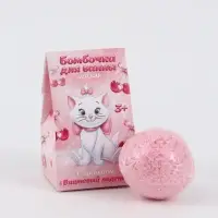 Бомбочка для ванны 40г в коробке, детская, Кошечка
