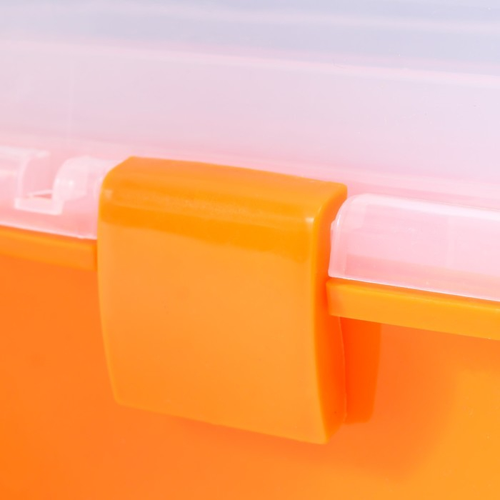 Шкатулка пластик для мелочей Шкатулка пластик для мелочей "Ящичек" МИКС выдвижные ярусы 14,3х33х19,5 см